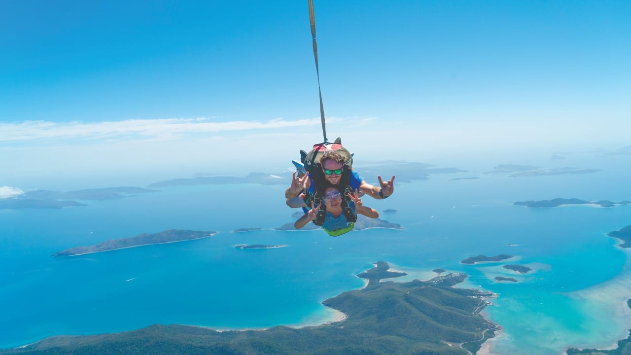 Skydiving adventure tour in Australia