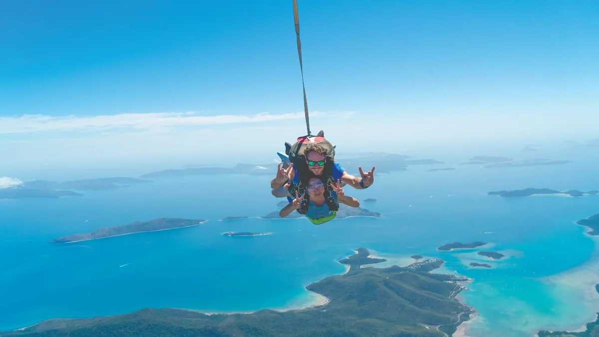Skydiving adventure tour in Australia
