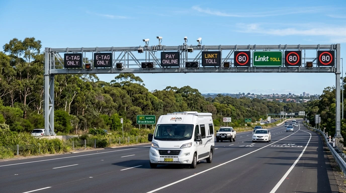 The Complete Guide to Toll Roads in Australia for Campervan Travellers (2026)