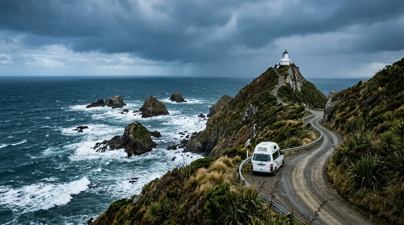 The Catlins & Southern Scenic Route: New Zealand's Wild Deep South by Campervan
