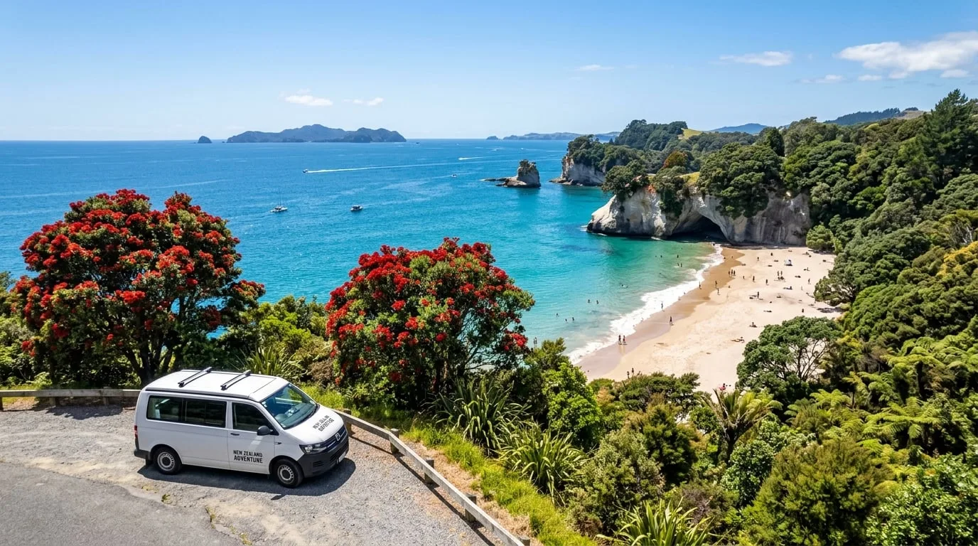 Coromandel Peninsula Campervan Road Trip: Beaches, Coves & Hot Water Sands