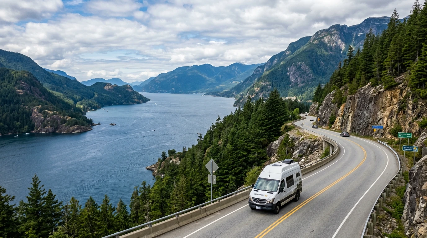 Sea to Sky Highway by Campervan: Vancouver to Whistler & Beyond