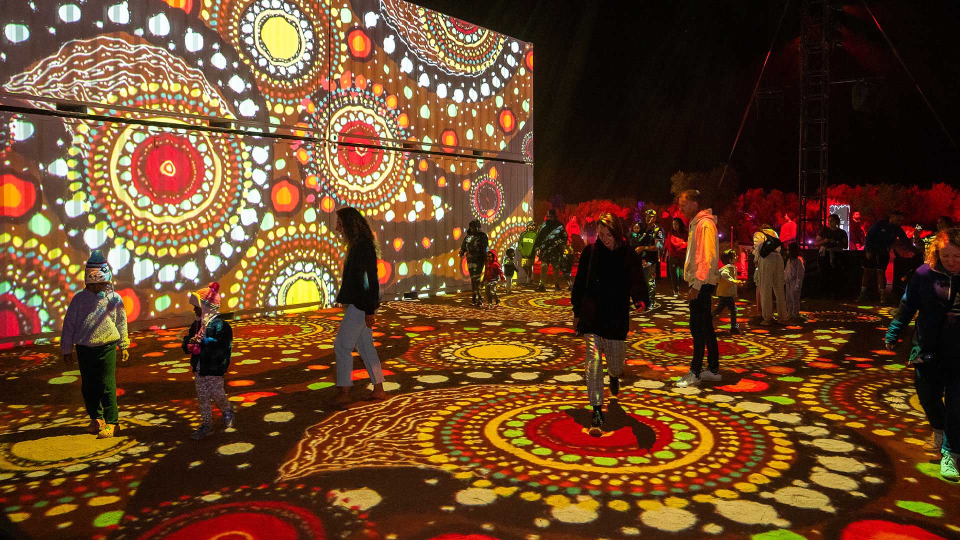 Parrtjima — A Festival in Light — Alice Springs, NT